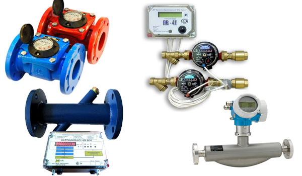 Основные виды счетчиков воды